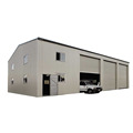 Export To Indonesia Environmental Prefabricated Modern Light Steel Structure Fabricated Shed Warehouse